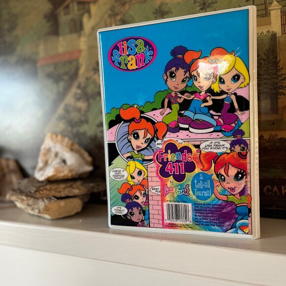Very Rare Vintage Y2K Lisa Frank Friends 411 Journal (Slight Use) - Picture 11 of 12